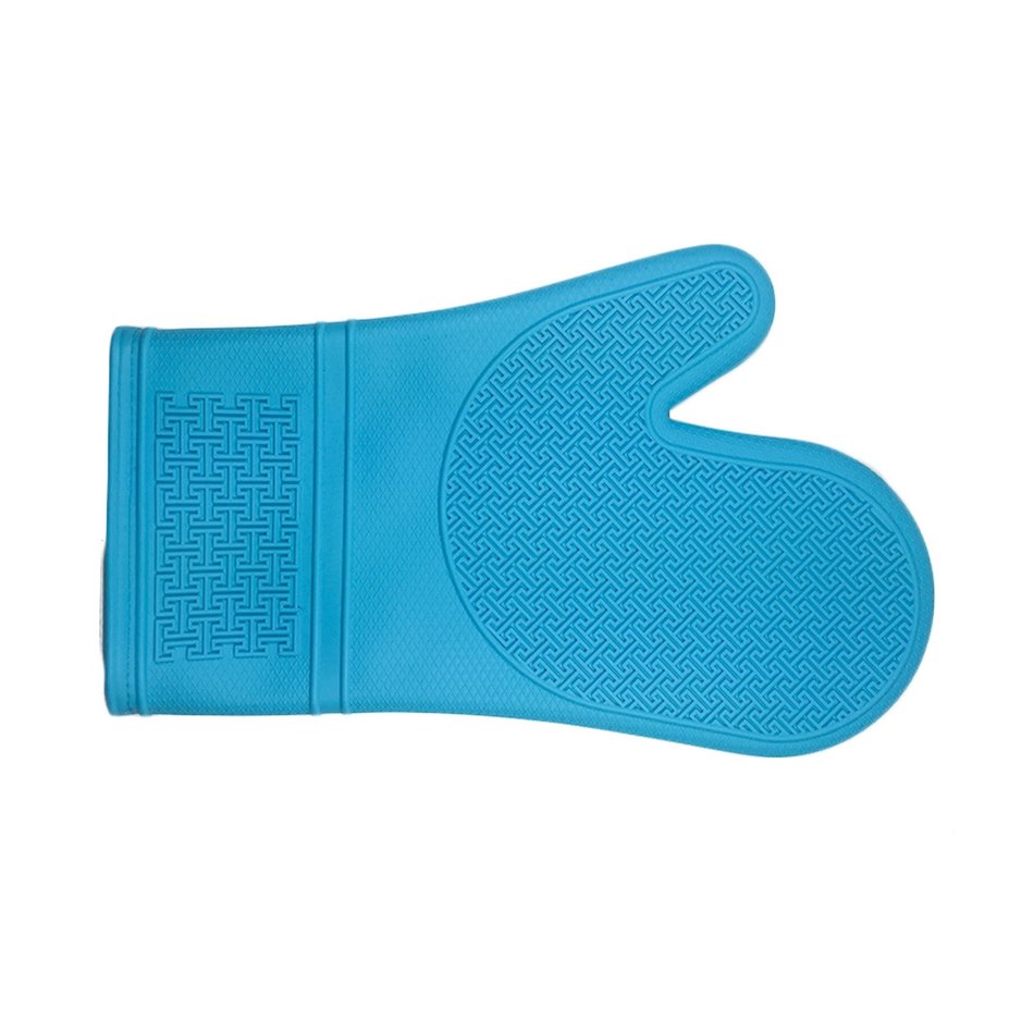 Kitchenbasics Silicone Mitt, Aqua