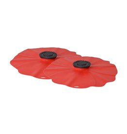 Charles Viancin Charles Viancin Poppy Drink Covers, Set of 2