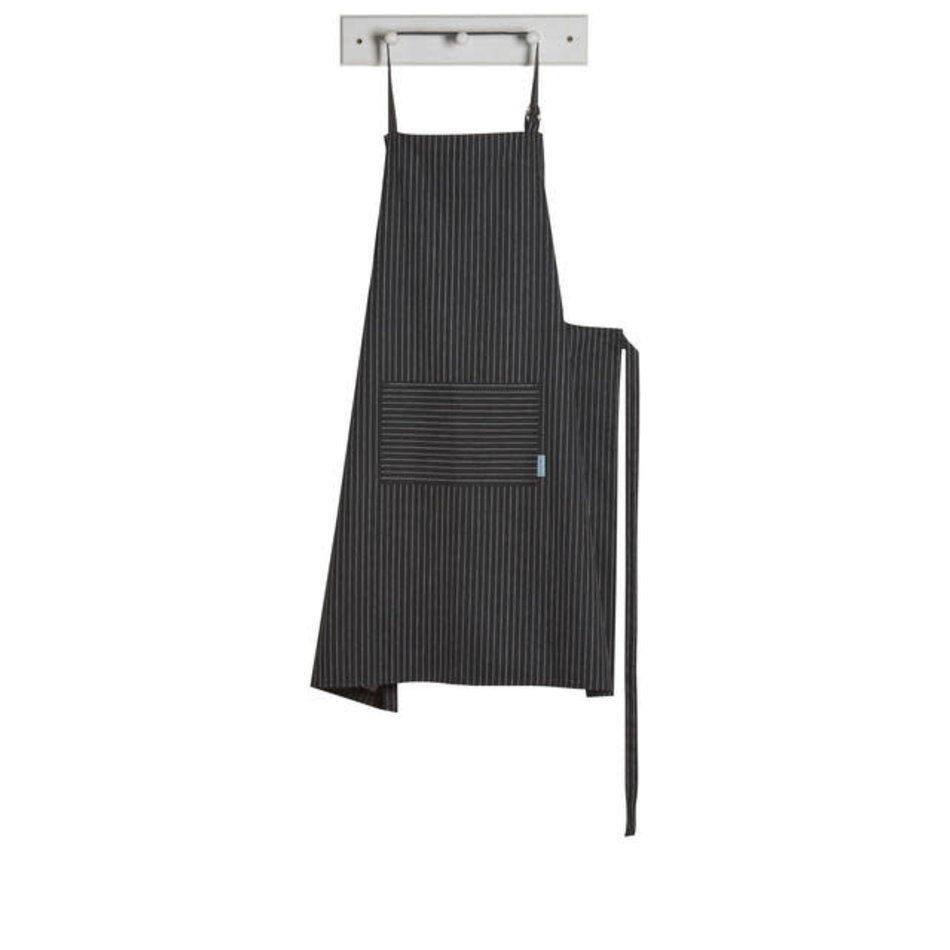 Now Designs Black Pinstripe Oversized Mighty Apron