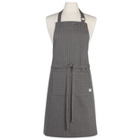 Now Designs Granite Gray Pinstripe Chef's Apron