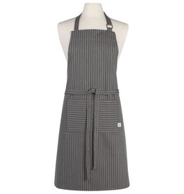 Now Designs Granite Gray Pinstripe Chef's Apron