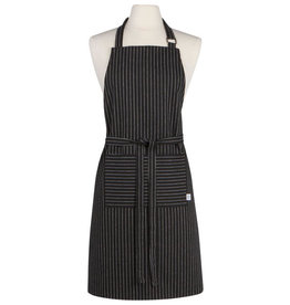 Now Designs Black Pinstripe Chef's Apron