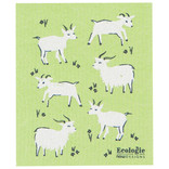 Now Designs Swedish Dishcloth, Goats