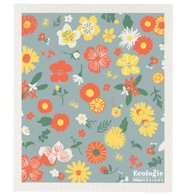 Now Designs Flowers Of The Month Swedish Dishcloth