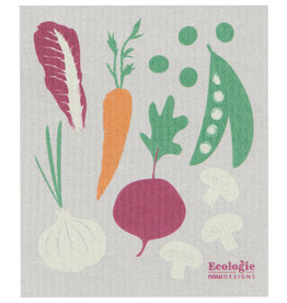 Now Designs Swedish Dishcloth, Veggies