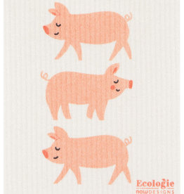 Now Designs Penny Pig Swedish Sponge Cloth