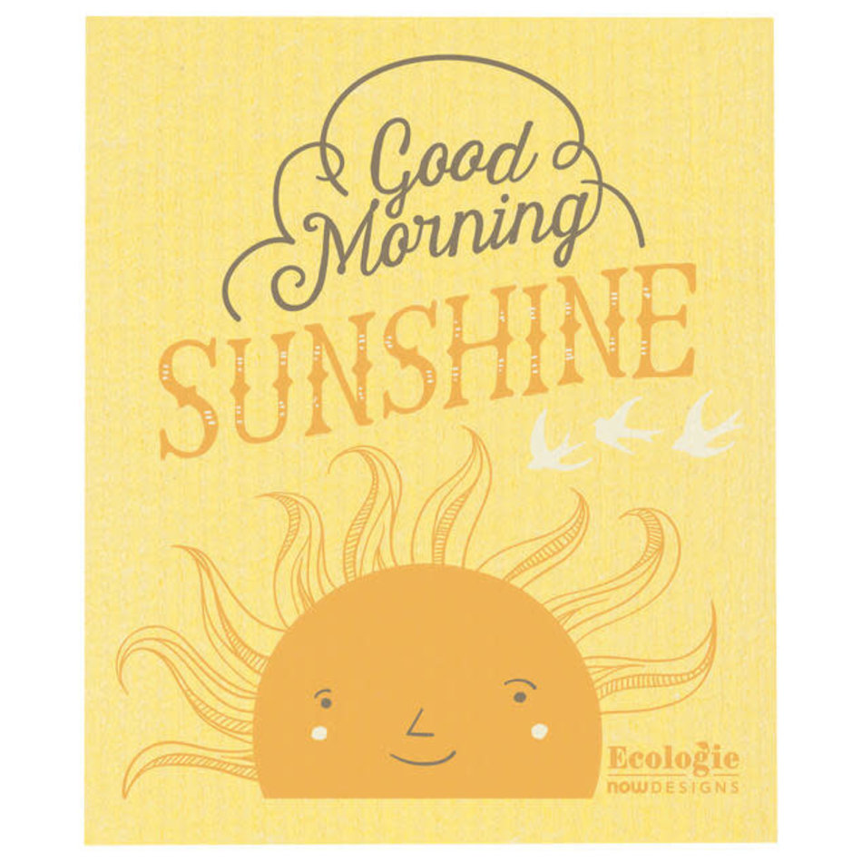 Now Designs Good Morning Sun Swedish Sponge Cloth