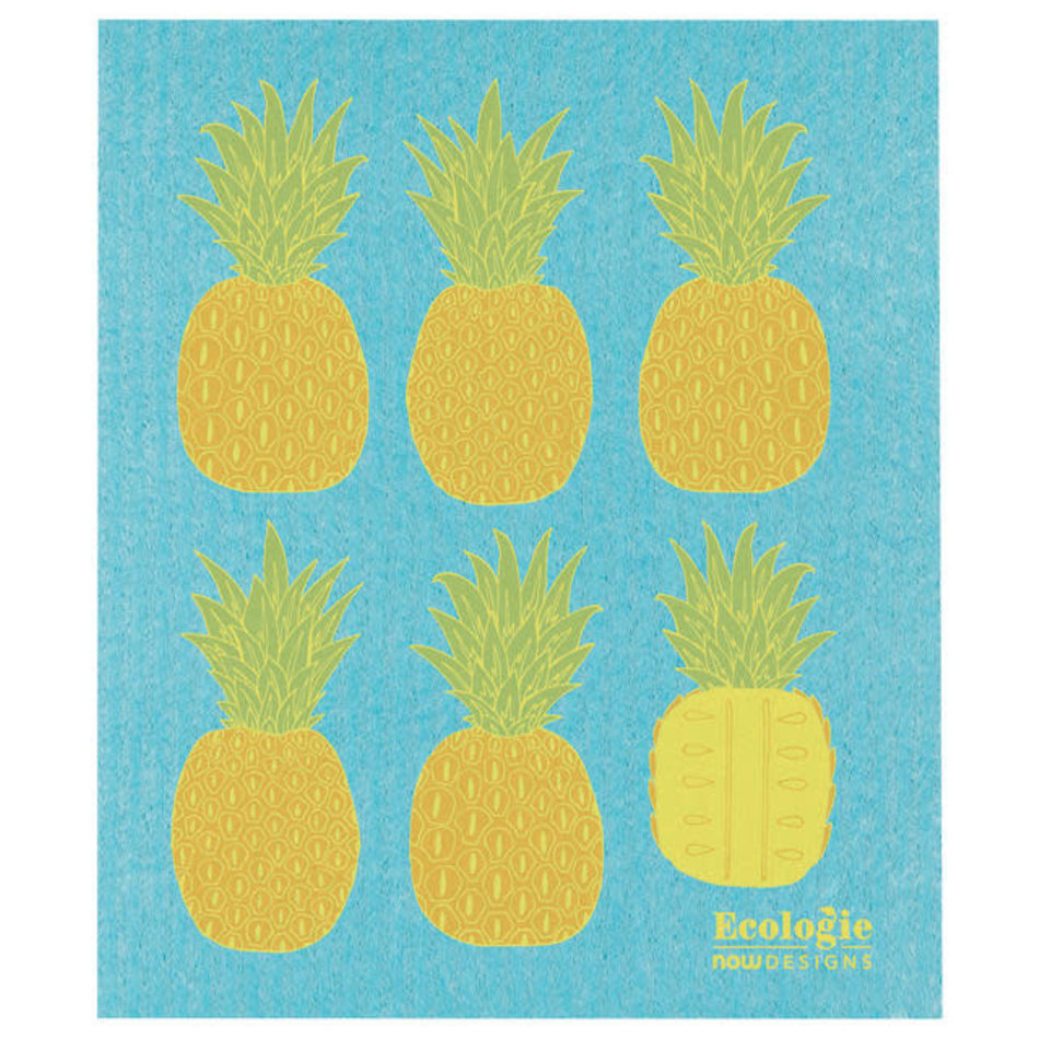 Now Designs Swedish Dishcloth, Pineapples