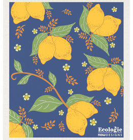 Now Designs Provencal Lemons Swedish Sponge Cloth