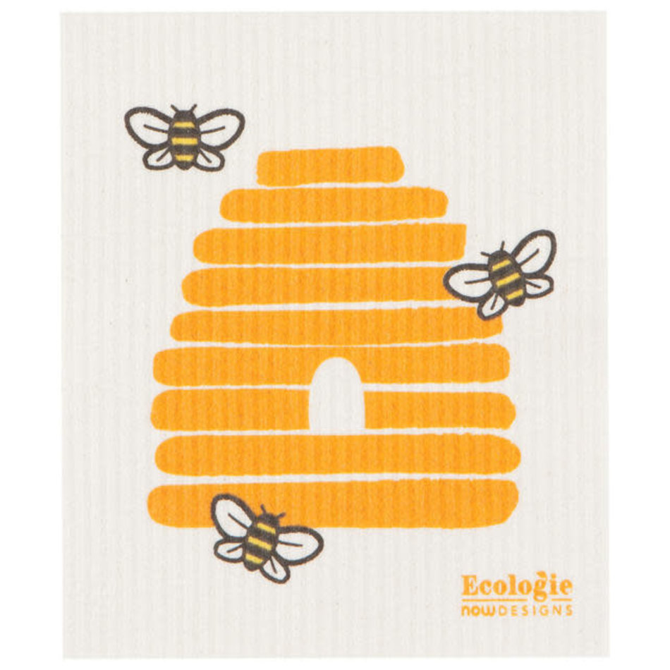 Now Designs Swedish Dishcloth, Bees