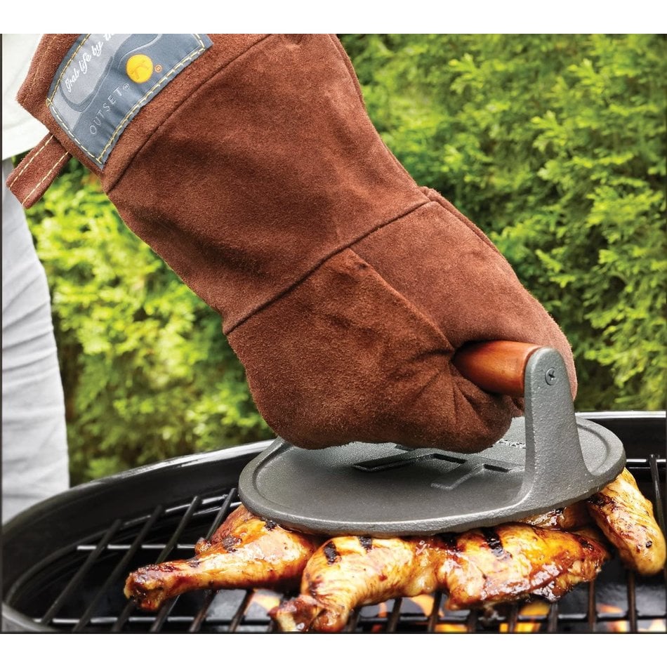 Outset Outset Leather BBQ Grill Mitt