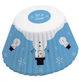 Fox Run Snowman Bake Cups
