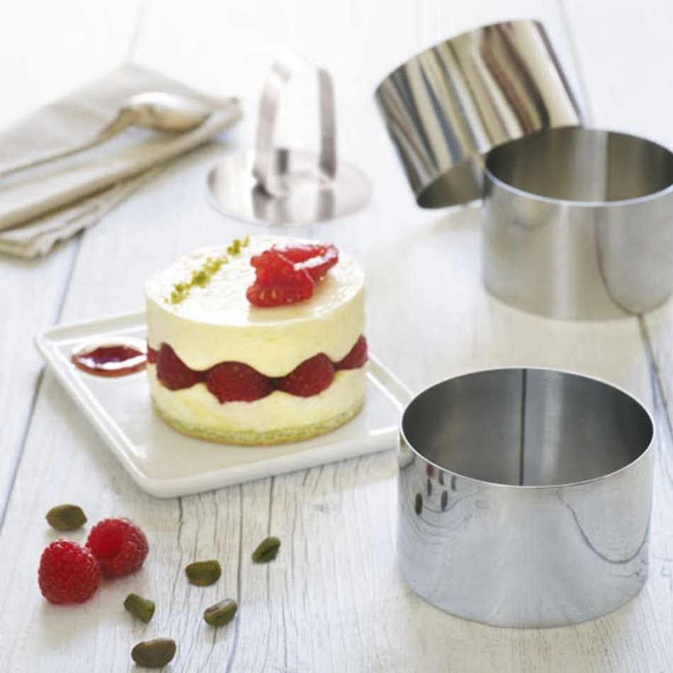 Stainless Steel Food Stacking Set, Round, Set of 9