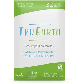 Tru Earth Eco-Strips Laundry Detergent, Fragrance-Free