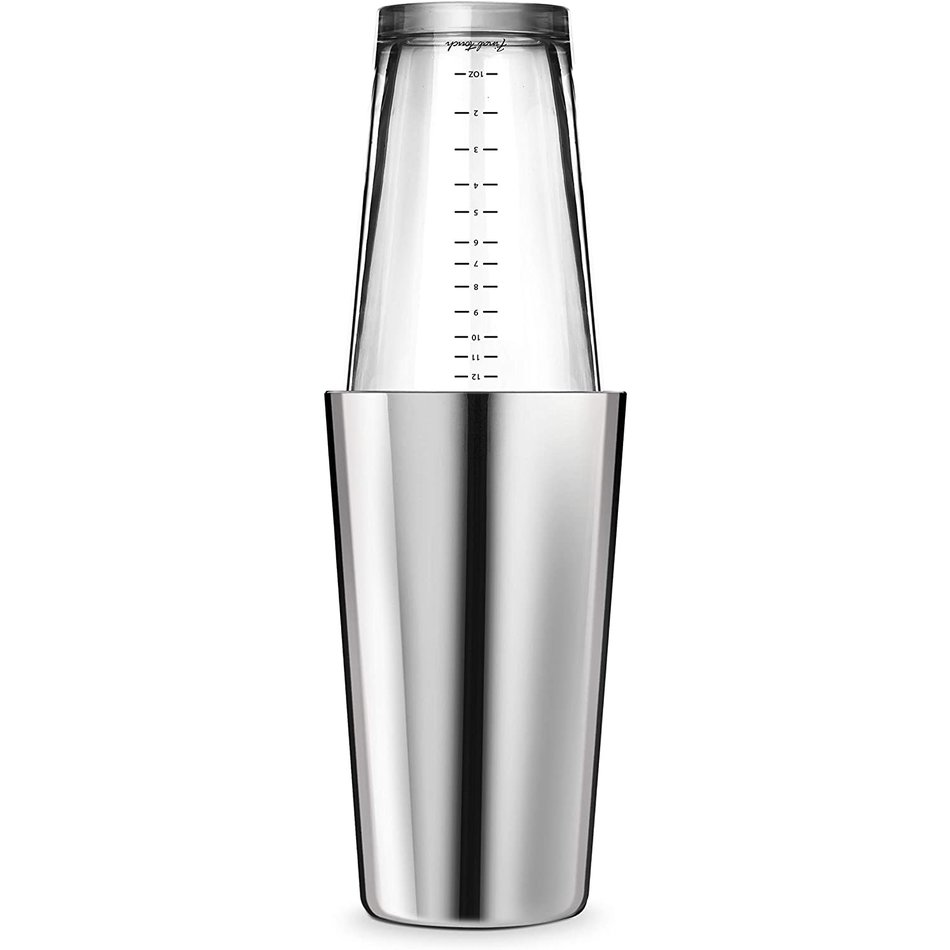 Final Touch Boston Shaker, Double Wall, 24oz