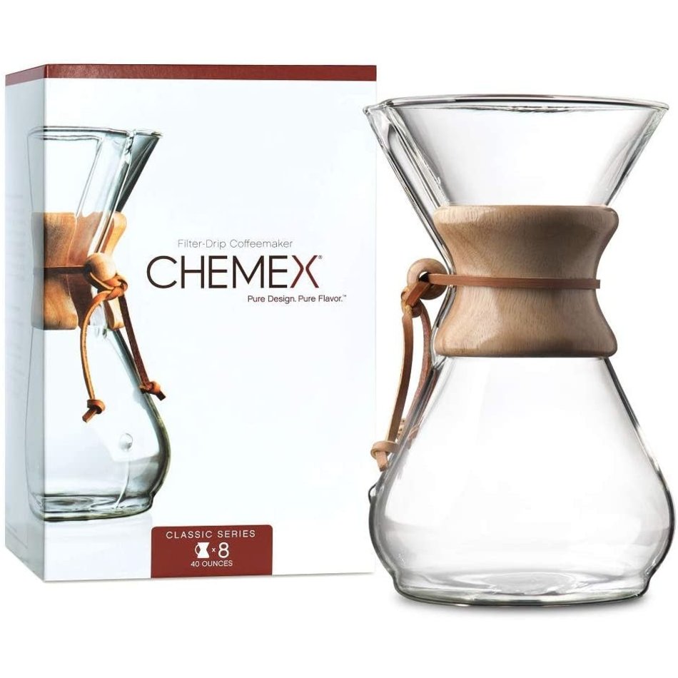 Chemex Chemex Classic Filter-Drip Coffeemaker, 8-Cup