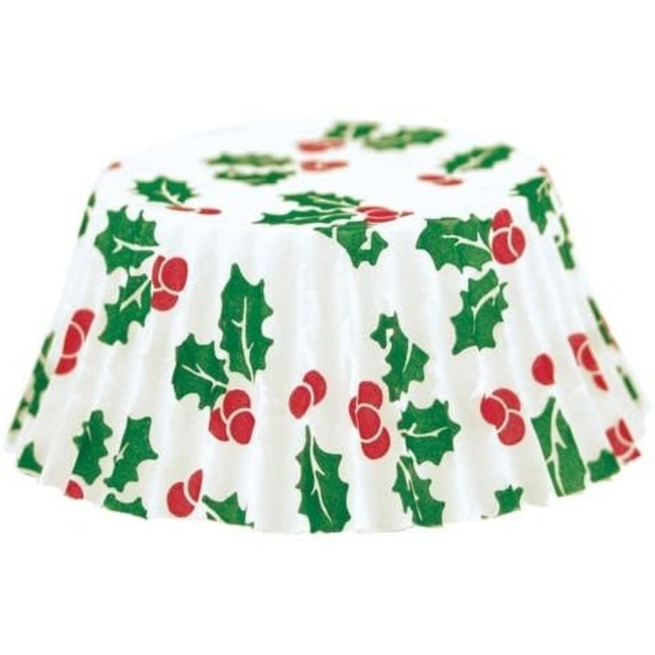 Fox Run Christmas Standard Bake Cups, 50 count