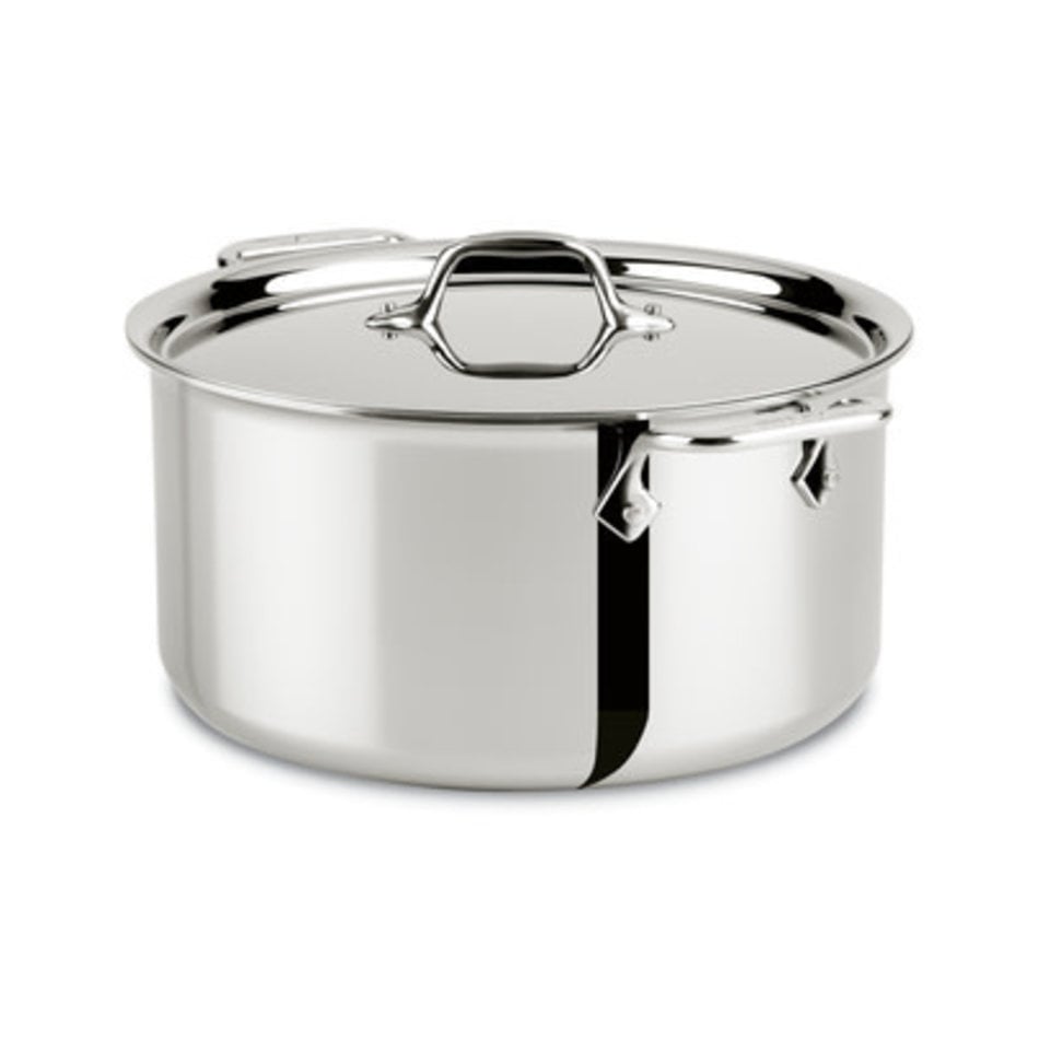 All Clad All Clad D3 Stainless Stockpot, 8QT
