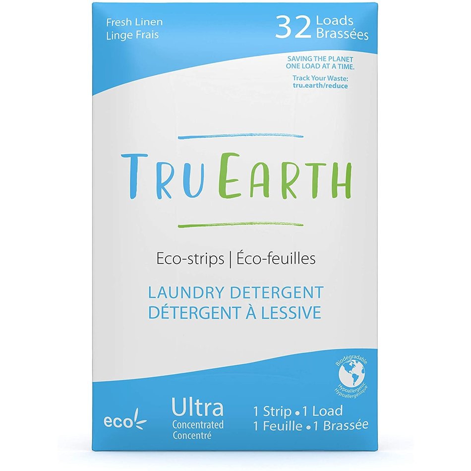TruEarth Tru Earth Eco-Strips Laundry Detergent, Fresh Linen