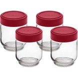 Cuisipro Cuisipro Glass Yogurt Jars, Set of 4