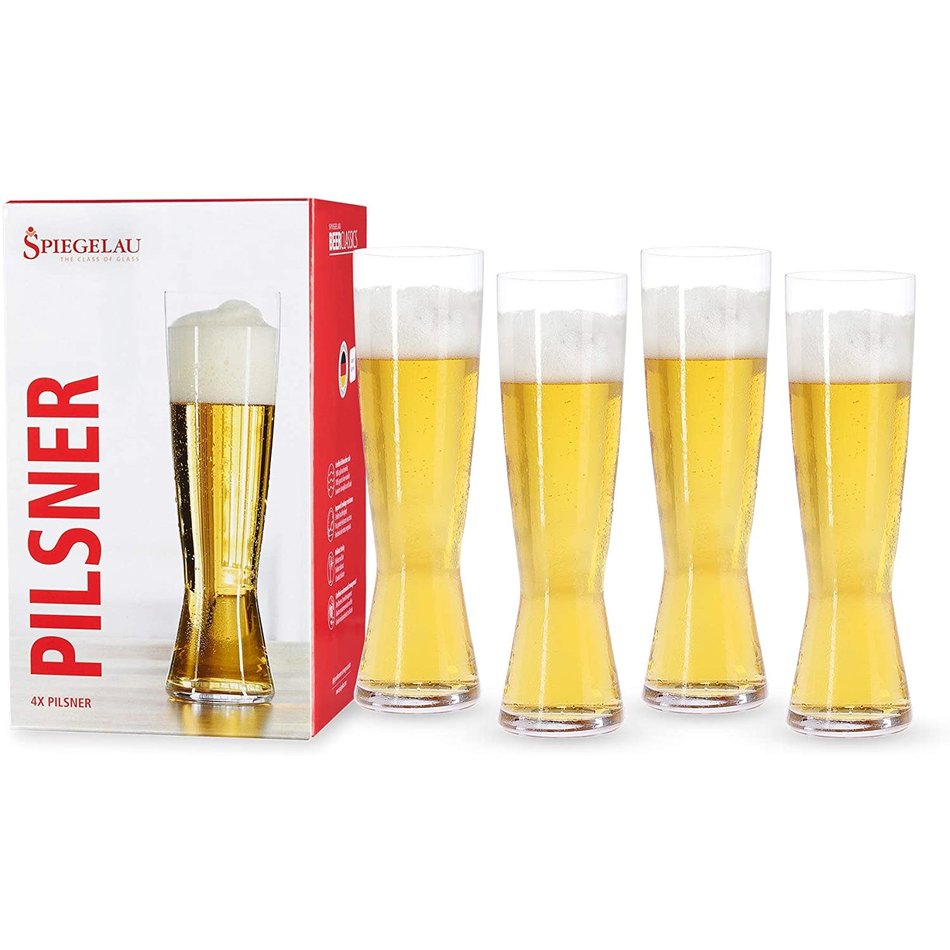 Spiegelau Spiegelau Pilsner Glasses, Set of 4