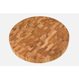 Labell Labell Round Butcher Block, 18”x 2”