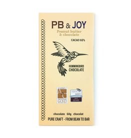 Hummingbird Chocolate Hummingbird Chocolate, PB & Joy, 60g