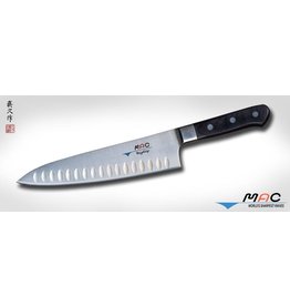 MAC MAC Pro Mighty Chef’s Knife, Granton Edge, 8”