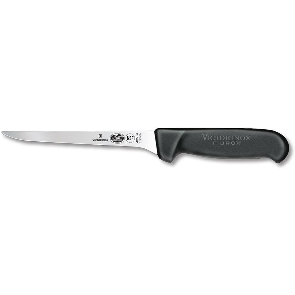 Victorinox Victorinox Fibrox Boning Knife with Flexible Blade, 6”