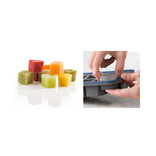 Trudeau Trudeau Structure Ice Cube Tray, Silicone