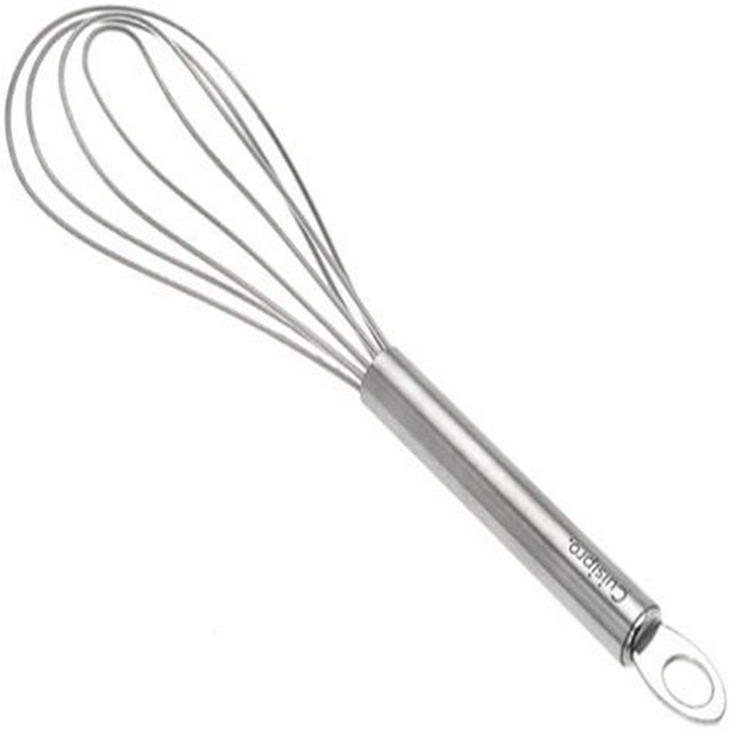 Cuisipro Frosted Silicone & Stainless Steel Flat Whisk