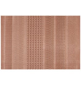 Cadence Vinyl Placemat, Rose Gold