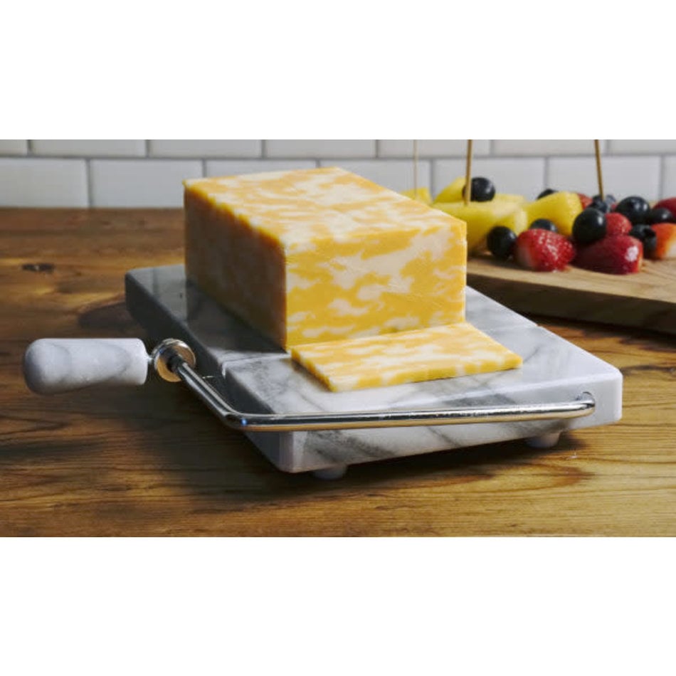 RSVP White Marble Cheese Slicer