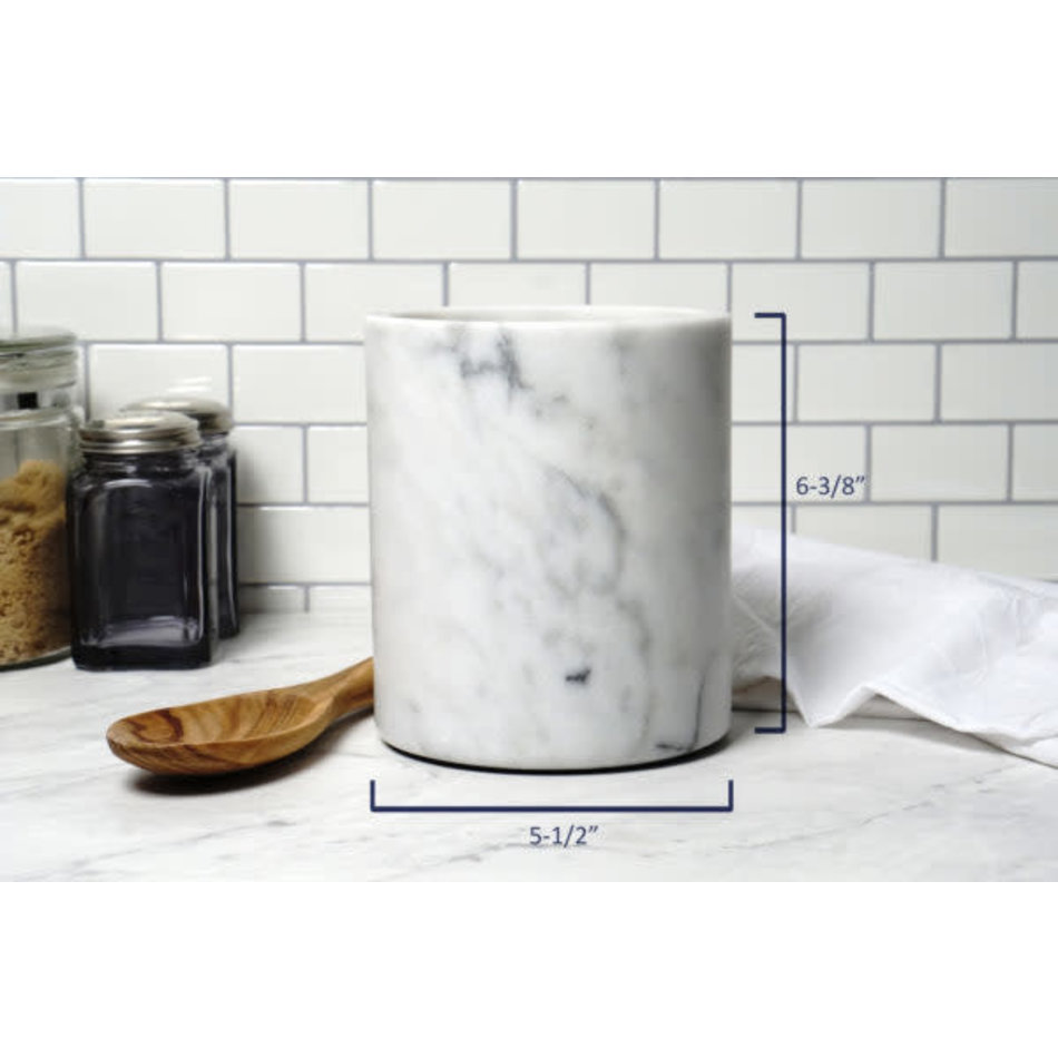 RSVP Marble Utensil Holder