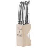 Laguiole Laguiole Debutant Steak Knives, 7pc, Stainless Steel