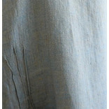 Linen Way Cuisine Linen Apron, Blue/Natural