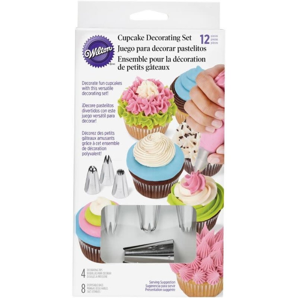Wilton Wilton Cupcake Decorating Set, set of 12