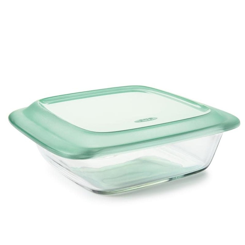 OXO Good Grips OXO Good Grips Square Baker with LId, 8”, Glass