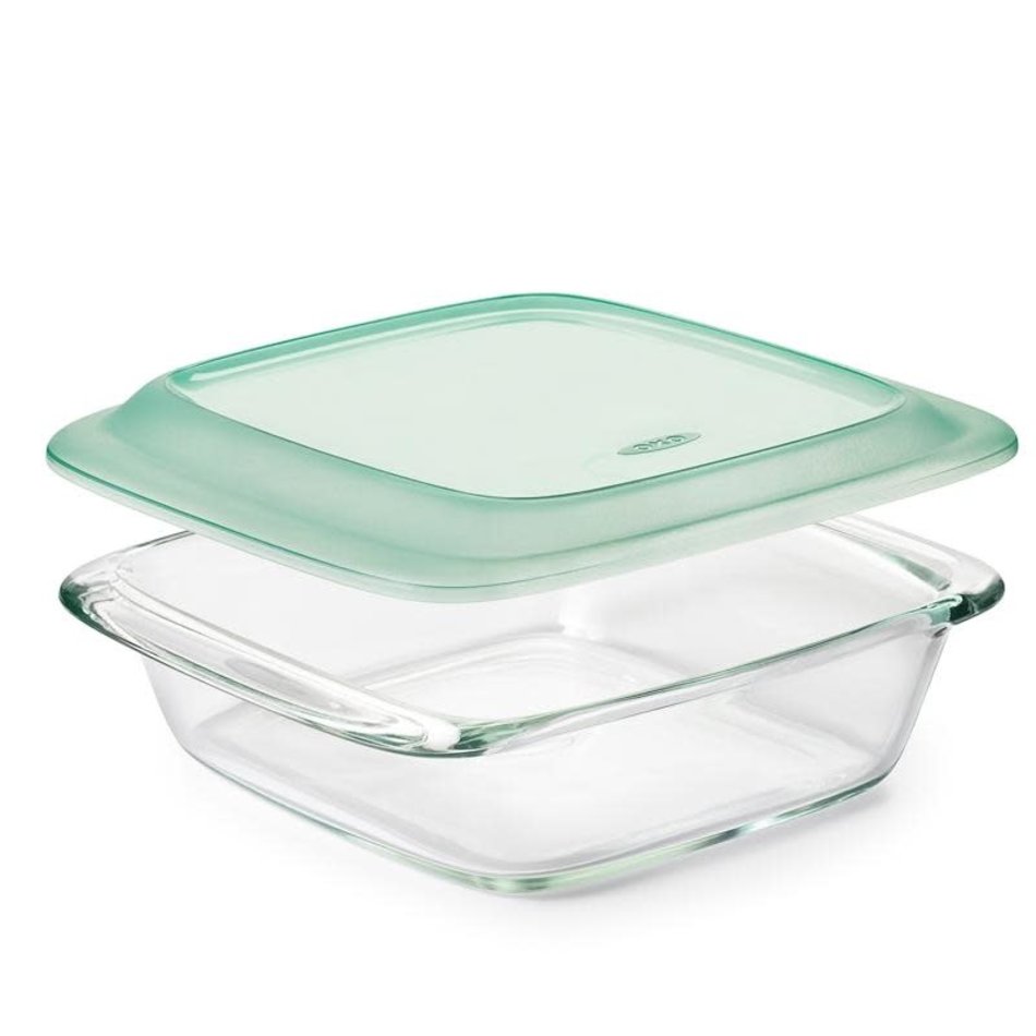 OXO Good Grips OXO Good Grips Square Baker with LId, 8”, Glass