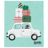 Now Designs Winter Wheels Dog Swedish Sponge Cloth