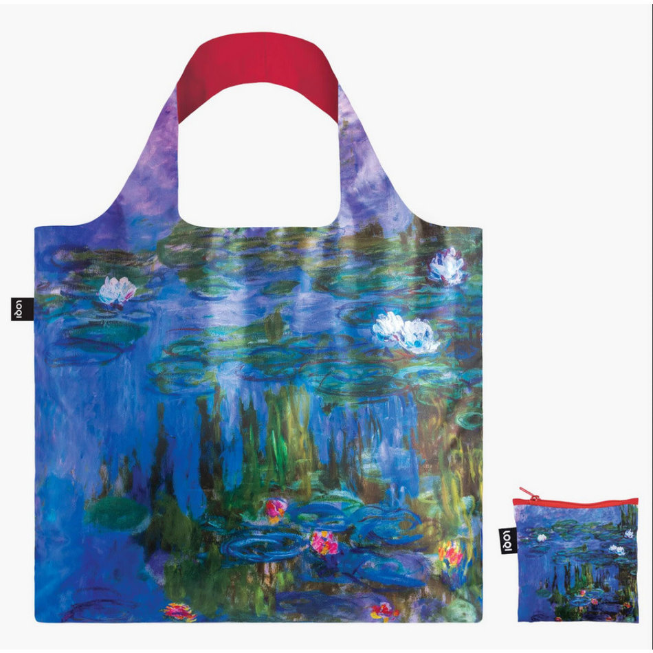 LOQI LOQI Totebag, Claude Monet - Waterlilies