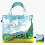 LOQI LOQI Totebag, Vincent Van Gogh - A Wheat Field with Cypresses