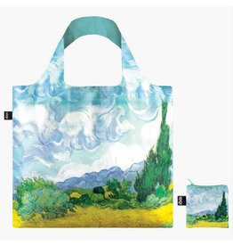 LOQI LOQI Totebag, Vincent Van Gogh - A Wheat Field with Cypresses