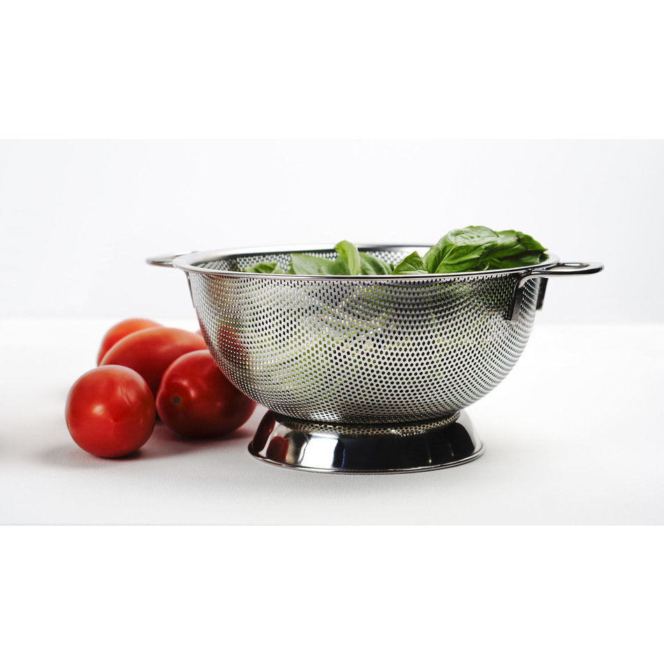 RSVP RSVP Pierced Stainless Steel Colander