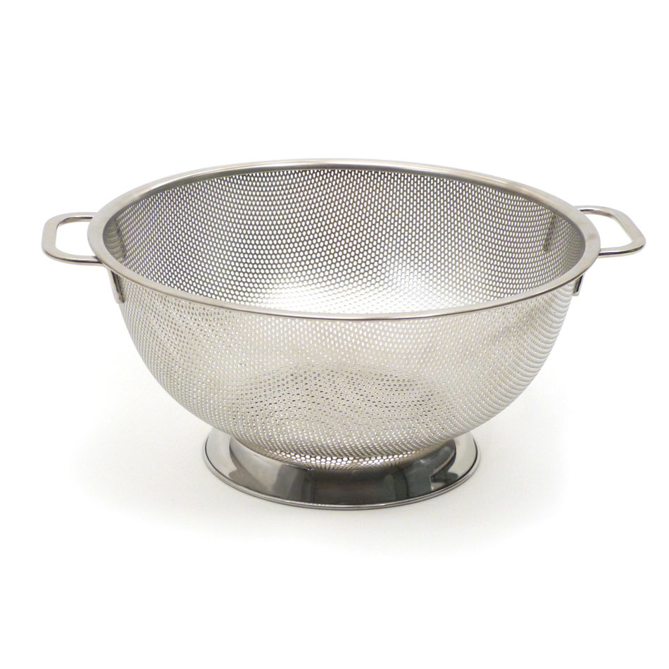 RSVP RSVP Pierced Stainless Steel Colander