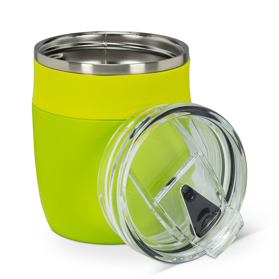 Bevi Insulated Tumbler, with flip opening