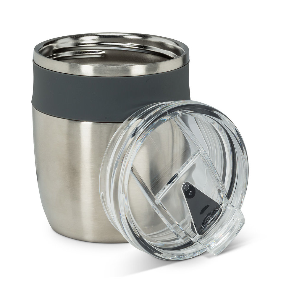 Bevi Insulated Tumbler, with flip opening