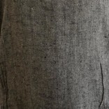 Linen Way Cuisine Linen Apron, Black/Natural