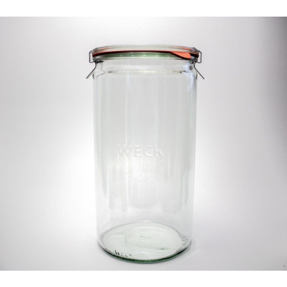 WECK WECK 974 Cylindrical Jar, 1590ml