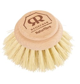 Redecker Dish Brush Replacement Head, Natural 5cm/2"